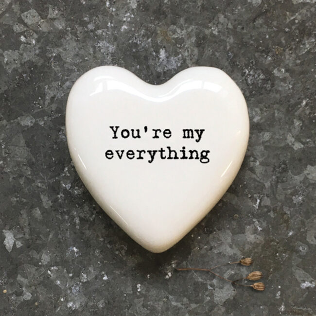 HEART TOKEN "YOU'RE MY EVERYTHING" 4X1.5X4CM - Image 3