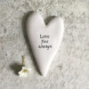 HEART TOKEN "LOVE YOU ALWAYS" 2.4X0.3X4CM
