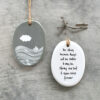 SGRAFFITO HANGER "BE STRONG BECAUSE" 5.5X0.5X7CM - Image 2