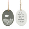 SGRAFFITO HANGER "BE STRONG BECAUSE" 5.5X0.5X7CM