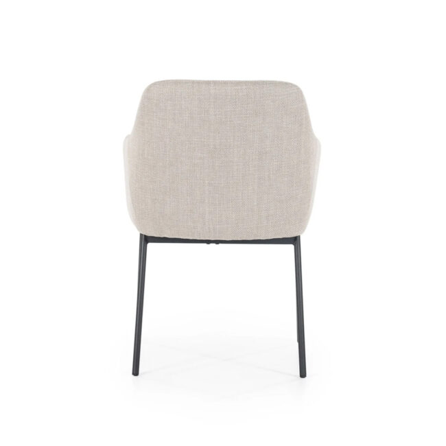 CHAIR PAUL TAUPE LINEA 58X60X82CM - Image 3