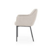 CHAIR PAUL TAUPE LINEA 58X60X82CM - Image 4
