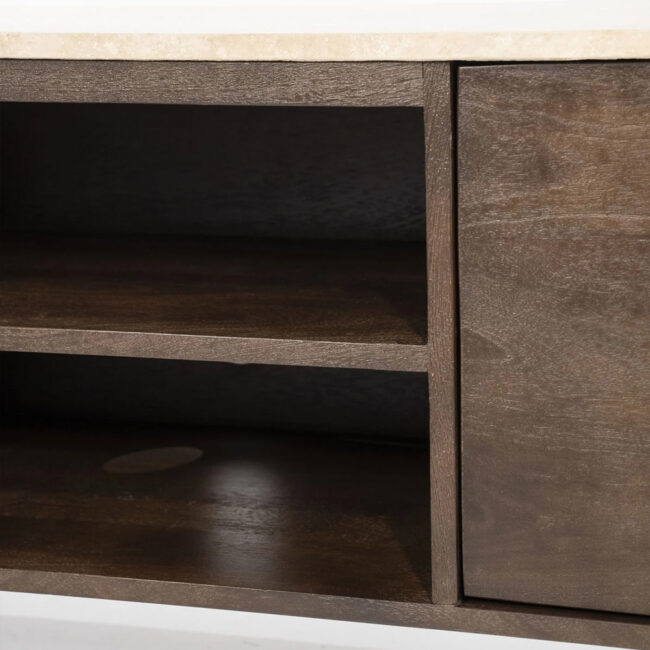 TV CABINET LIO 2 DOORS 170X40X52CM - Image 4