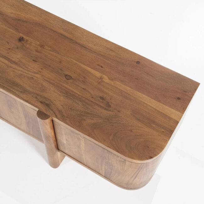 TV CABINET JULIAN 4 DOORS 170X43X50CM - Image 5