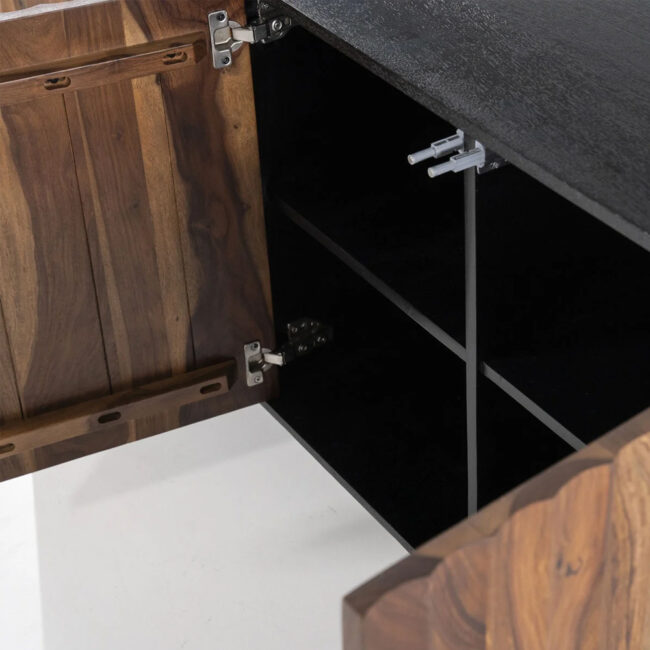 SIDEBOARD ALEXANDER 4 DOORS 167X40X76CM - Image 3