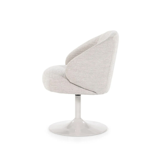 CHAIR RUBEN TAUPE BOGDA 60X62.5X83.5CM - Image 3