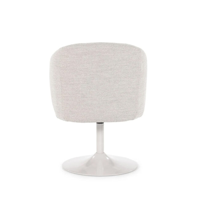 CHAIR RUBEN TAUPE BOGDA 60X62.5X83.5CM - Image 4
