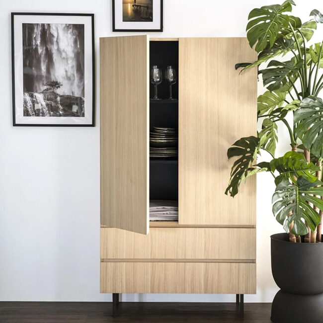 CABINET THOMAS 95X42X170CM - Image 3