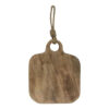 CUTTING BOARD MANGO WOOD 30X25.5X2CM