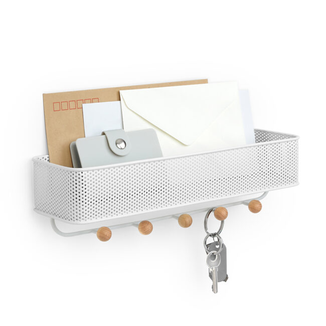 ESTIQUE ORGANIZER WHITE 9X9X32CM - Image 5