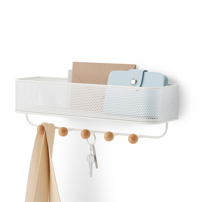 ESTIQUE ORGANIZER WHITE 9X9X32CM - Image 6