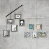 SET OF 5 EXHIBIT WALL PICTURE FRAMES WHITE - Image 4