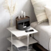 STORAGE BOX MOONA BLACK & WALNUT 27X15X18CM - Image 2