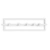 CUBIKO 5 HOOK WHITE 53X6X15CM