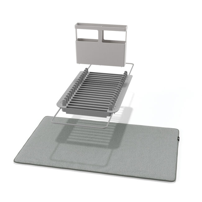 DISH RACK UDRY OVER THE SINK CHARCOAL 51X57X17CM - Image 5