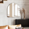 MIRROR HUBBA ARCHED METALLIC TITANIUM 86X91CM - Image 3