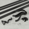 CURTAIN ROD DOUBLE MIDNIGHT BLACK 107-305CM - Image 5