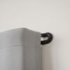 CURTAIN ROD DOUBLE MIDNIGHT BLACK 107-305CM - Image 4