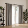 CURTAIN ROD DOUBLE MIDNIGHT BLACK 107-305CM - Image 2