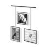 SET OF 3 PHOTO FRAME EXHIBIT BLACK 8X10CM