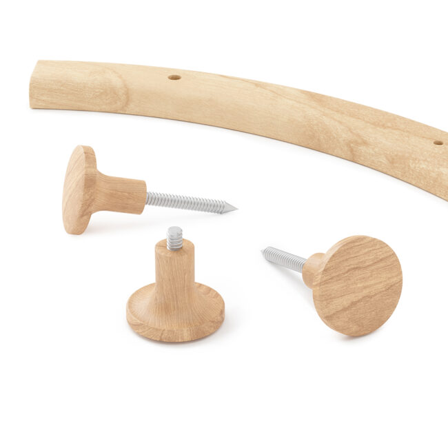 WALL HOOK SLINKA NATURAL - Image 7