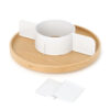 LAZY SUSAN BELLWOOD WHITE & NATURAL 30X30X9CM - Image 6
