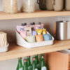 PACKET ORGANIZER BELLWOOD WHITE & NATURAL 26X20X13CM - Image 2