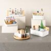 PACKET ORGANIZER BELLWOOD WHITE & NATURAL 26X20X13CM - Image 4