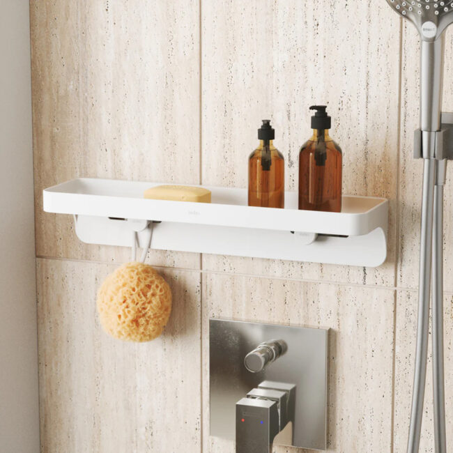 ADHESIVE SHELF FLEX WHITE 12X9CM - Image 3