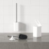 ADHESIVE TOILET BRUSH FLEX WHITE 11X8X43CM - Image 3