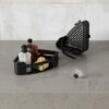 ADHESIVE CORNER BIN FLEX BLACK 30X19X9CM - Image 3