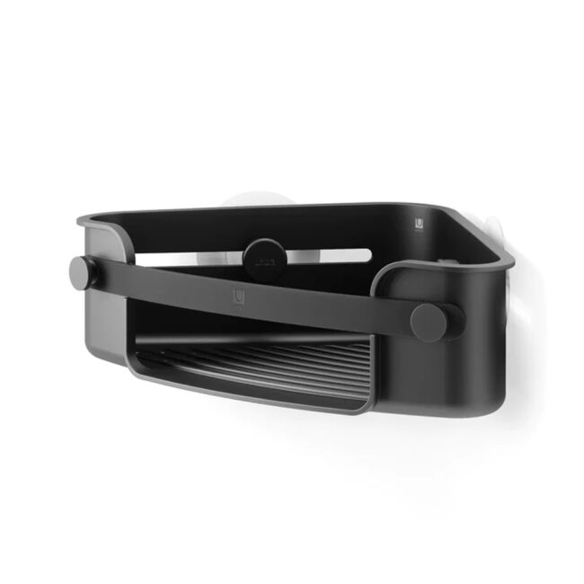 ADHESIVE CORNER BIN FLEX BLACK 30X19X9CM - Image 7