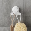 ADHESIVE DOUBLE HOOK FLEX WHITE 8X6X8CM - Image 4