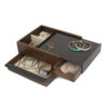 STORAGE BOX STOWIT BLACK & WALUT 26X22X12CM - Image 6