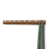 WALL HOOK FLIP 8 WALL MOUNTED WARM & GOLD 81X6X3CM