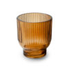TEALIGHT HOLDER DEX BROWN 9X10CM