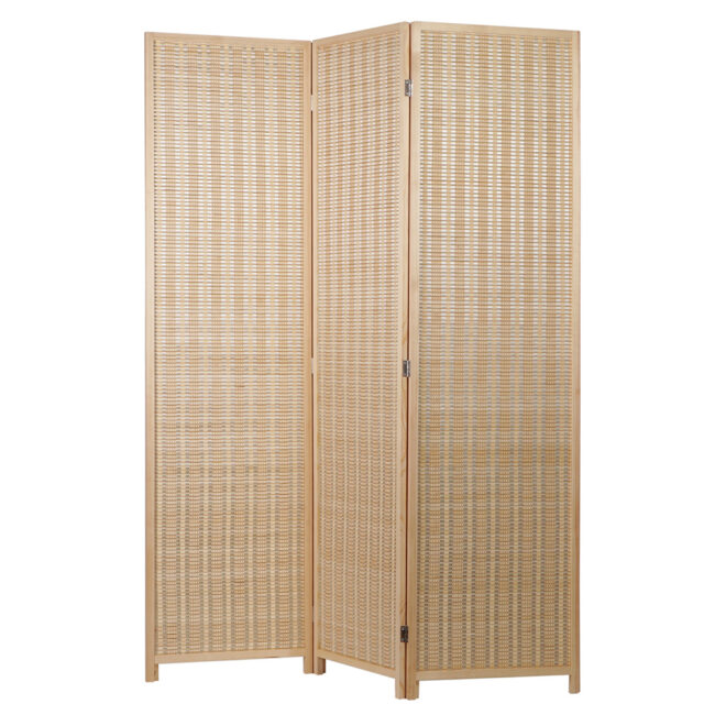 BABBOO PARAVAN 3 DOOR NATURAL 150X180CM