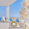 CAKE TOPPER WOODEN ENGAGED RING 11X22CM - Image 3