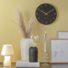 WALL CLOCK CHARM BLACK 30CM - Image 3