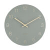 WALL CLOCK CHARM JUNGLE GREEN 30CM