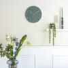 WALL CLOCK CHARM JUNGLE GREEN 30CM - Image 2