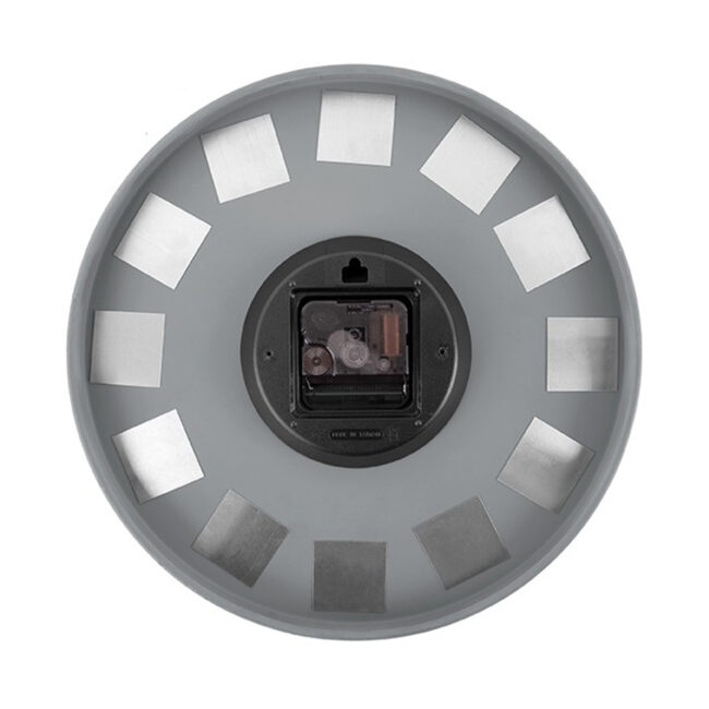 WALL CLOCK CHARM GREY 30CM - Image 3