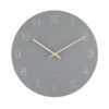 WALL CLOCK CHARM GREY 30CM