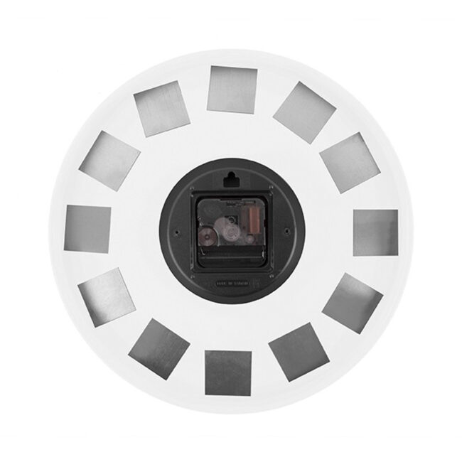 WALL CLOCK CHARM WHITE 30CM - Image 4