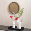WALL CLOCK BELLE NUMBERS MOSS GREEN 35CM - Image 2