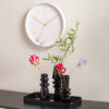 WALL CLOCK BELLE WHITE 35CM - Image 2