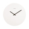 WALL CLOCK SPLASH WHITE 31CM