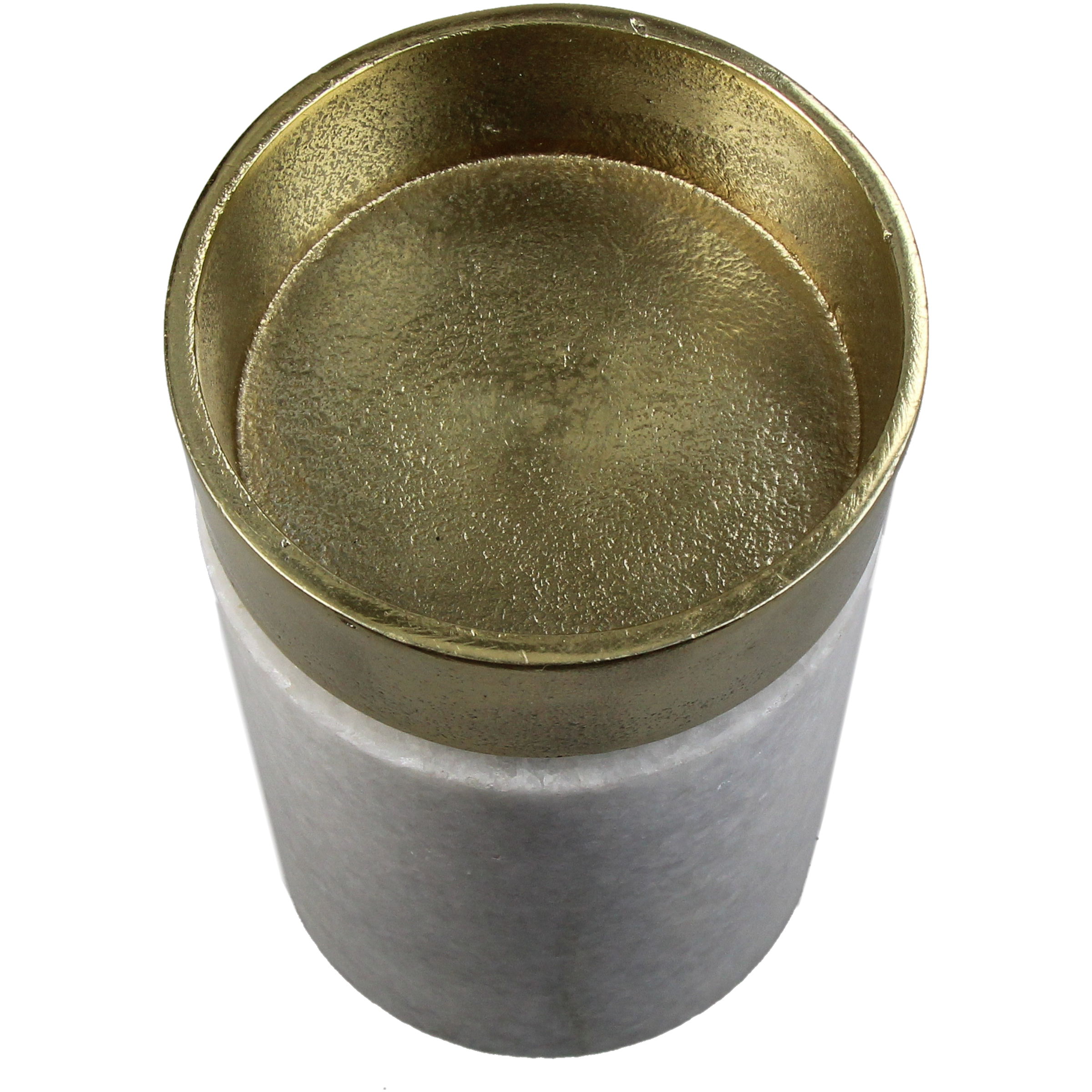 CANDLEHOLDER MARBLE WHITE 9X9X15CM - Image 6