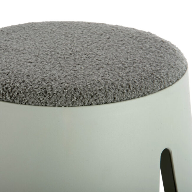 STOOL SAVOR GRAYED JADE 44X46CM - Image 3