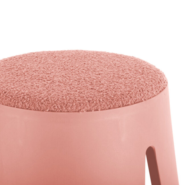 STOOL SAVOR SOFT PINK 44X46CM - Image 3